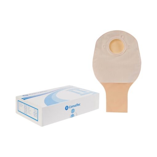 Sur-Fit Natura® Two-Piece Drainable Opaque Colostomy Pouch