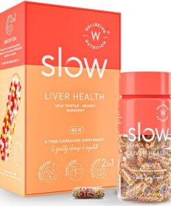 Wellbeing Nutrition Slow Liver Health, Milk Thistle, Arjuna and Berberry