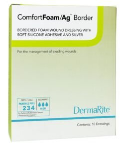 ComfortFoam/Ag™ Border Silver Foam Dressing