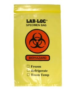 LAB-LOC® Specimen Transport Bag with Document Pouch, 6 x 9 Inch
