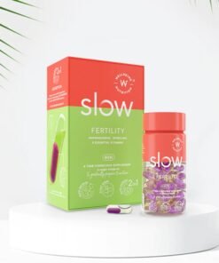 Wellbeing Nutrition Slow Fertility, Ashwagandha, Spirulina, 8 Essential Vitamins