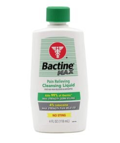 Bactine® MAX Pain Relieving Antiseptic, 4-ounce Bottle