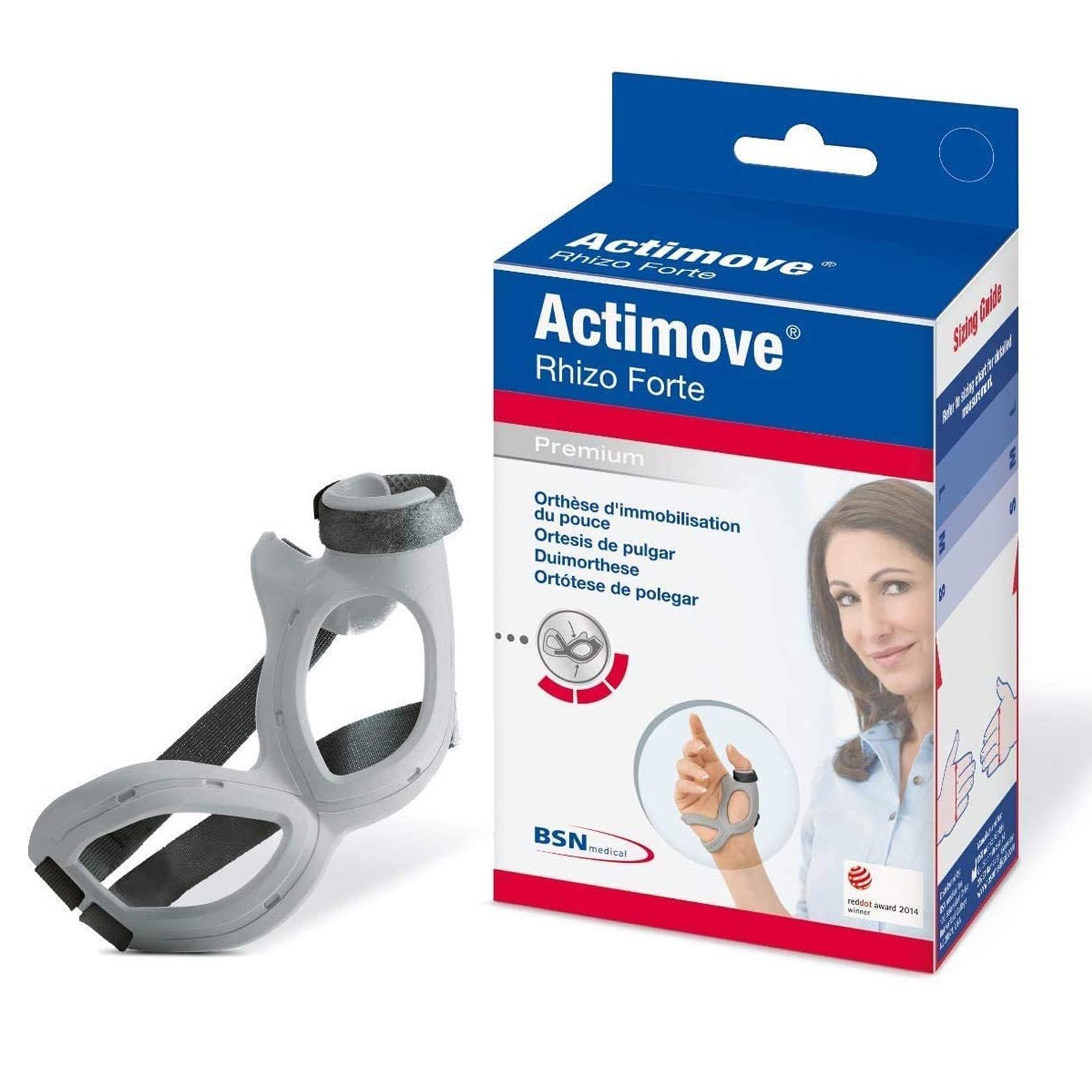 Actimove® Rhizo Forte Left Thumb Support, Small