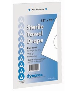dynarex® Nonsterile Towel Surgical Drape, 18 W x 26 L Inch