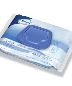 Tena Classic Disposable Washcloth, Alcohol-Free, Scented, Convenient, Regular Use