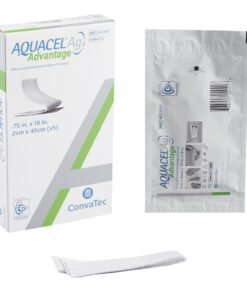 Aquacel® Ag Advantage Silver Dressing, 3/4 x 18 Inch