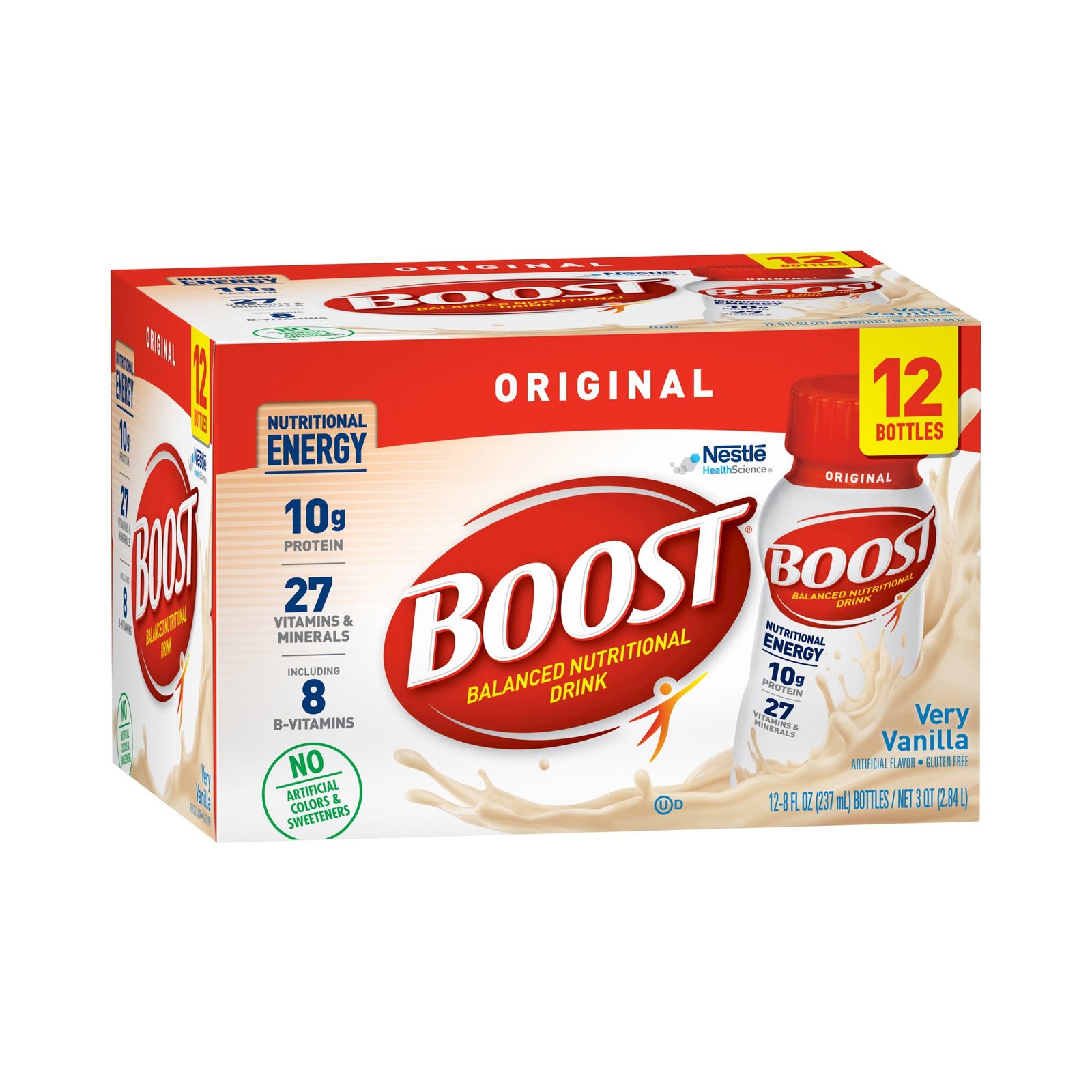 Boost® Original Vanilla Oral Supplement, 8 oz. Bottle