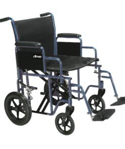 drive™ Bariatric Transport Chair, 20-Inch Seat Width