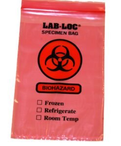 LAB-LOC® Specimen Transport Bag with Document Pouch, 6 x 9 Inch
