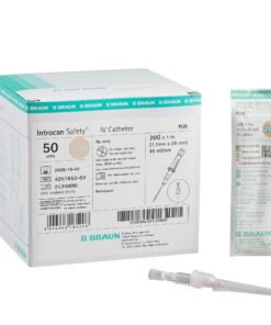 Introcan Safety® Peripheral IV Catheter, 20 Gauge, Straight