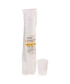 McKesson Specimen Container, 4 oz., Without Lid