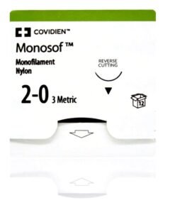 Monosof™~Dermalon™ Suture with Needle