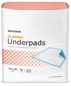 McKesson Classic Lite Underpad, 23 x 36 Inch