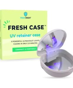 Fresh Knight™ Fresh Case™ UV Retainer Case, White