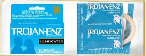 Trojan-Enz® Polyurethane Condom, Lubricated