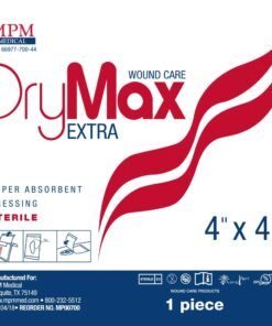 DryMax Extra Super Absorbent Dressing, 4 x 4 Inch