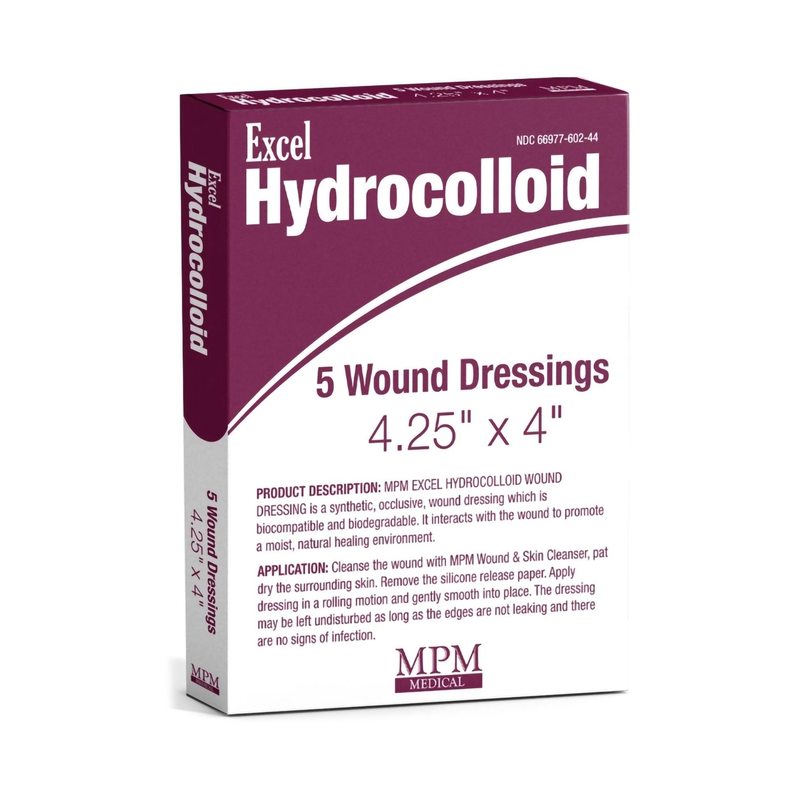 Excel Hydrocolloid Dressing, 4¼ x 4 inch