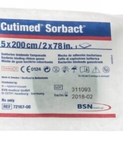 Cutimed® Sorbact® Impregnated Dressing, 2 x 79 Inch