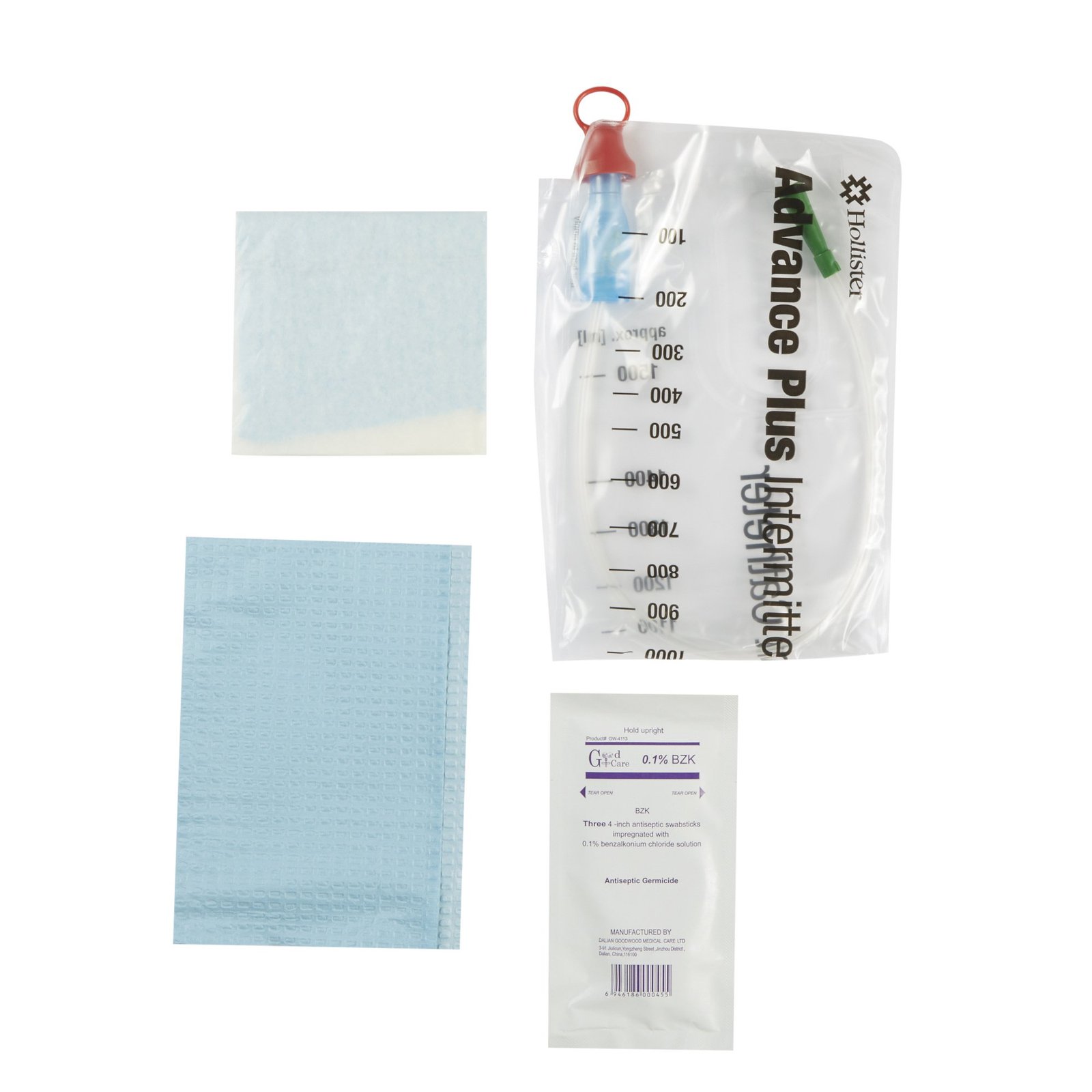 Advance Plus™ Intermittent Catheter Kit, 14 Fr., Straight