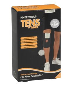 TENS Unit with Heat Conductive Knee Wrap