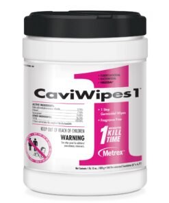 CaviWipes1 Surface Disinfectant, Alcohol Based, Non-sterile, Disposable