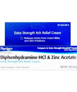 Perrigo Diphenhydramine / Zinc Acetate Itch Relief, 1-ounce Tube