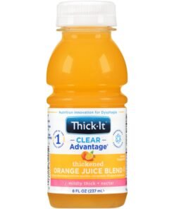 Thick-It® Clear Advantage® Nectar Consistency Orange Thickened Beverage, 8 oz. Bottle