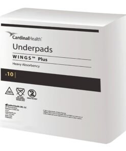 Wings Plus Underpads, Disposable, Heavy Absorbency, Beige, 30 X 30 Inch