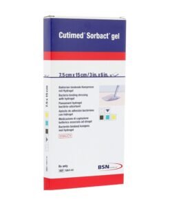 Cutimed® Sorbact® Sterile Hydrogel Dressing, 3 x 6 Inch