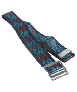 SkiL-Care™ Nylon Gait Belt with Metal Buckle, Geo-Pattern A