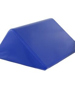 Skillbuilders® Knee Positioning Wedge, Foam, 13 in. L x 21 in. W x 15 in. H, Blue