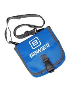 BioWaveGO Pain Relief Device Carrying Bag for Easy Travel, Blue