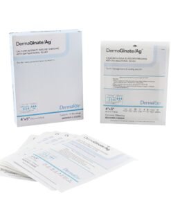 DermaGinate Ag™ Silver Alginate Dressing, 4¼ x 4¼ Inch