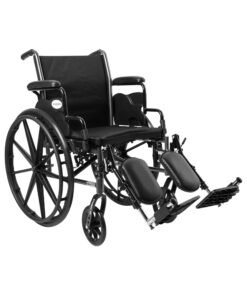 McKesson Lightweight Wheelchair, 18 Inch Seat Width