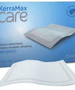 KerraMax Care® Gentle Border Super Absorbent Dressing, 4 x 4 Inch