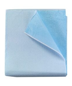 Tidi® Everyday Blue Flat Stretcher Sheet, 40 x 60 Inch