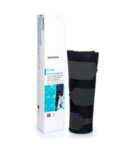 McKesson Knee Immobilizer, 16-Inch Length, One Size Fits Most