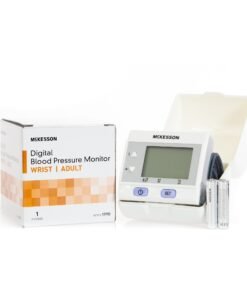 McKesson Aneroid Sphygmomanometer with Automatic Inflation Wrist Cuff, One Size Fits Most Adults