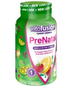 Vitafusion PreNatal Gummies Natural Raspberry Lemonade Flavor