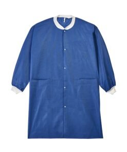 LabMates® Lab Coat, Small, Blue