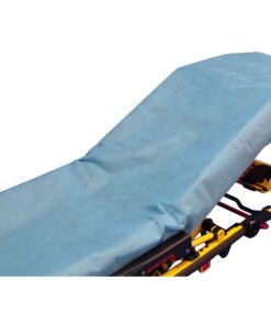 SureFit™ Blue Fitted Stretcher Sheet, 34 x 84 Inch
