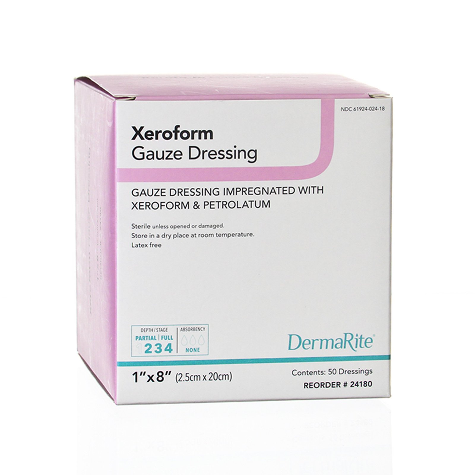 Xeroform™ Xeroform Petrolatum Impregnated Dressing, 1 x 8 Inch