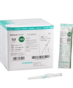 Introcan Safety® Peripheral IV Catheter, 18 Gauge, Straight
