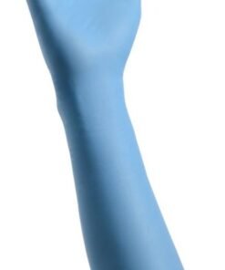 Cardinal Health™ Decontamination Extended Cuff Length Exam Glove, Large, Blue