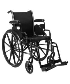 McKesson Lightweight Wheelchair, 16 Inch Seat Width