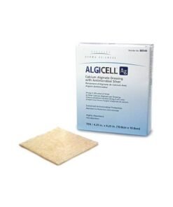 Algicell® Ag Silver Calcium Alginate Dressing, 4 x 5 Inch