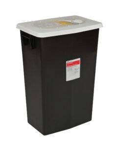 SharpSafety™ RCRA Waste Container, 8 Gallon, 17¾ x 11 x 15½ Inch