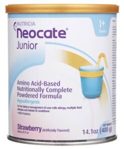 Neocate® Junior with Prebiotics Strawberry Pediatric Oral Supplement / Tube Feeding Formula, 14.1 oz. Can