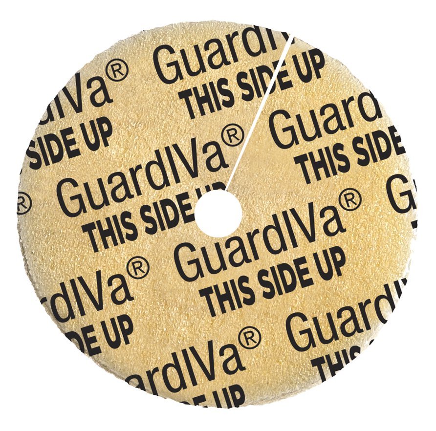 GuardIVa® Hemostatic IV Dressing, 1 inch Disk with 4.0 mm Center Hole